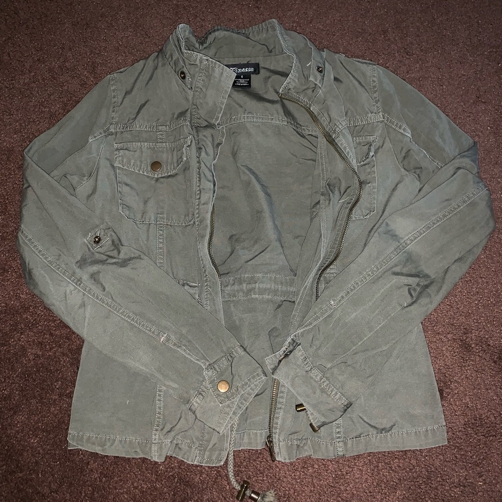 Olive green jacket